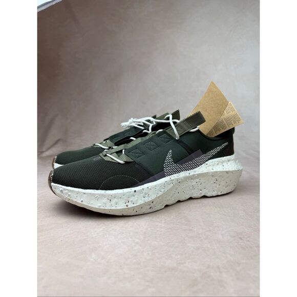 Nike Mens Crater Impact Sequoia Sneakers Olive Green DB2477-300 Mens 14 NEW - Picture 4 of 12